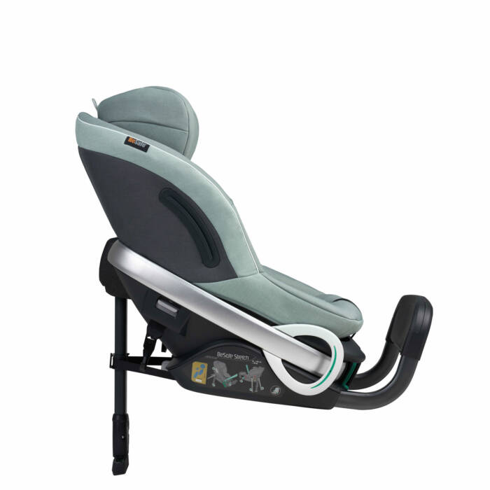 BeSafe Stretch Extended Rear Facing Car Seat- Sea Green Melange