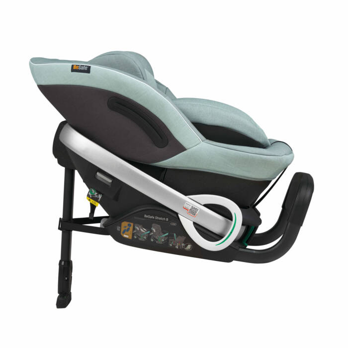 BeSafe Stretch B Extended Rear Facing Car Seat- Sea Green Melange