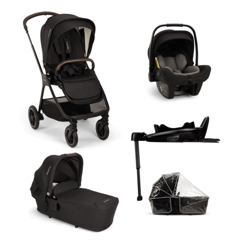 Nuna Triv Next + Pipa Next travel system bundle- Caviar