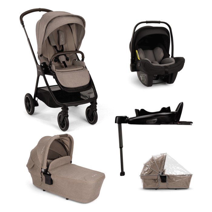 Nuna Triv Next + Pipa Next travel system bundle- Cedar