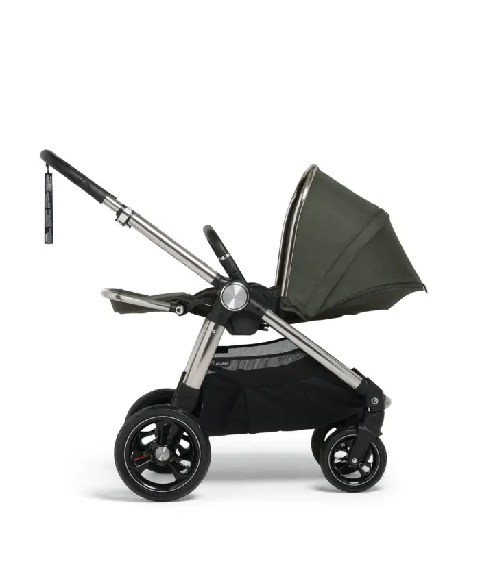 Mamas & Papas Ocarro Pushchair Bundle Cybex Cloud T i-Size Hunter Green 5