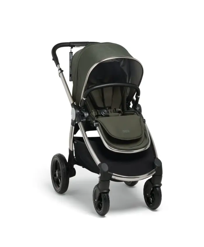 Mamas & Papas Ocarro Pushchair Essential Bundle with Carrycot (6 Pieces) - Hunter Green 1