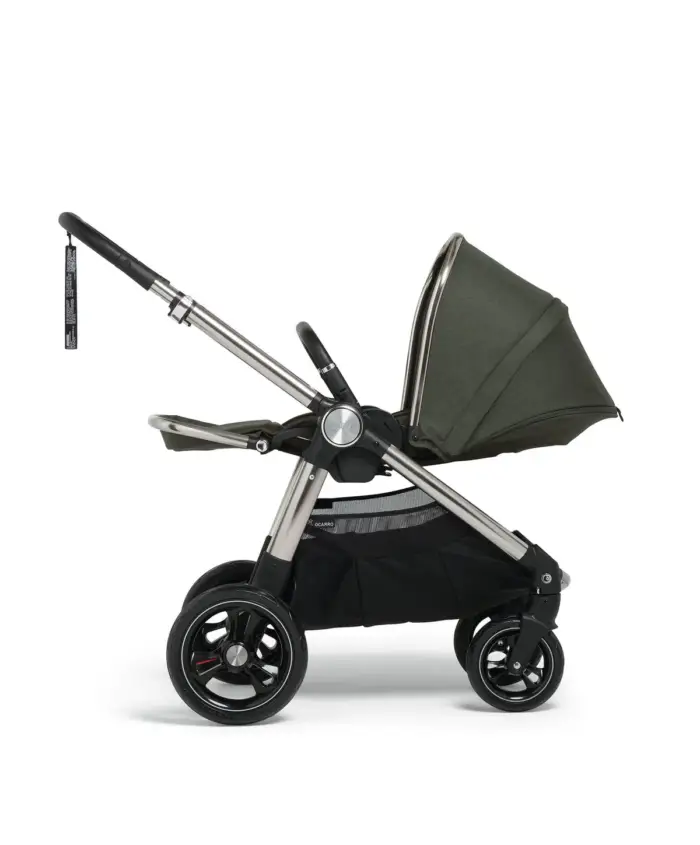 Mamas & Papas Ocarro Pushchair Essential Bundle with Carrycot (6 Pieces) - Hunter Green 3