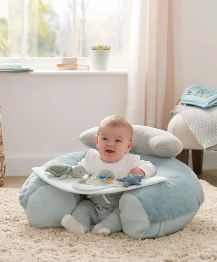 Mamas & Papas Sit & Play Baby Floor Seat - Welcome To The World 2