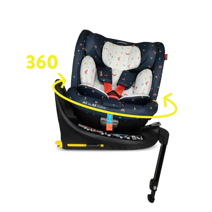 Cosatto All in All Extra i-Size 360 Car Seat- Doodle Days