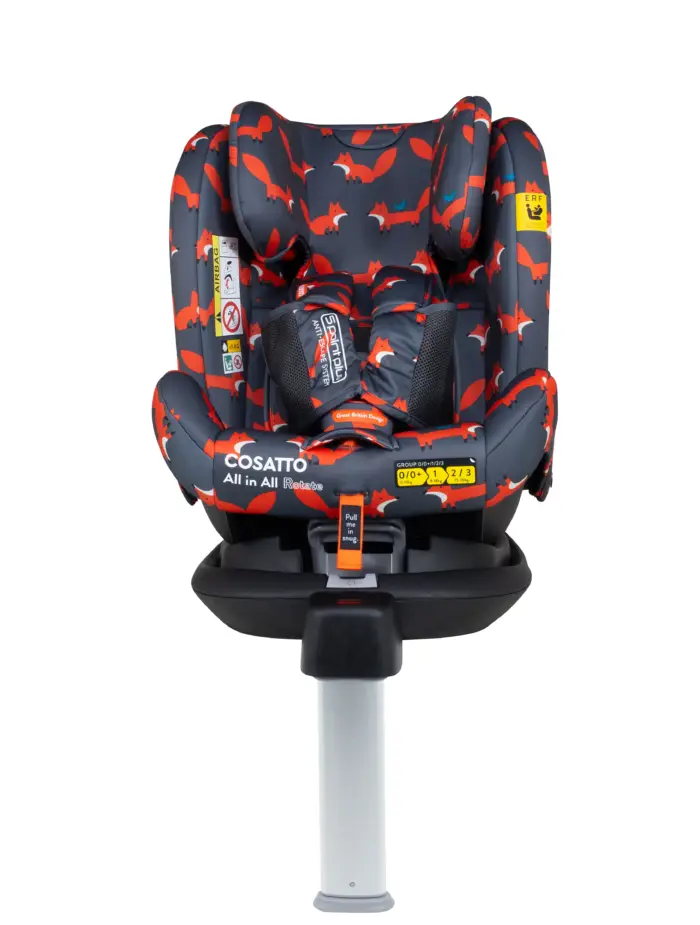 Cosatto All in All 360 Rotate Car Seat- Charcoal Mister Fox