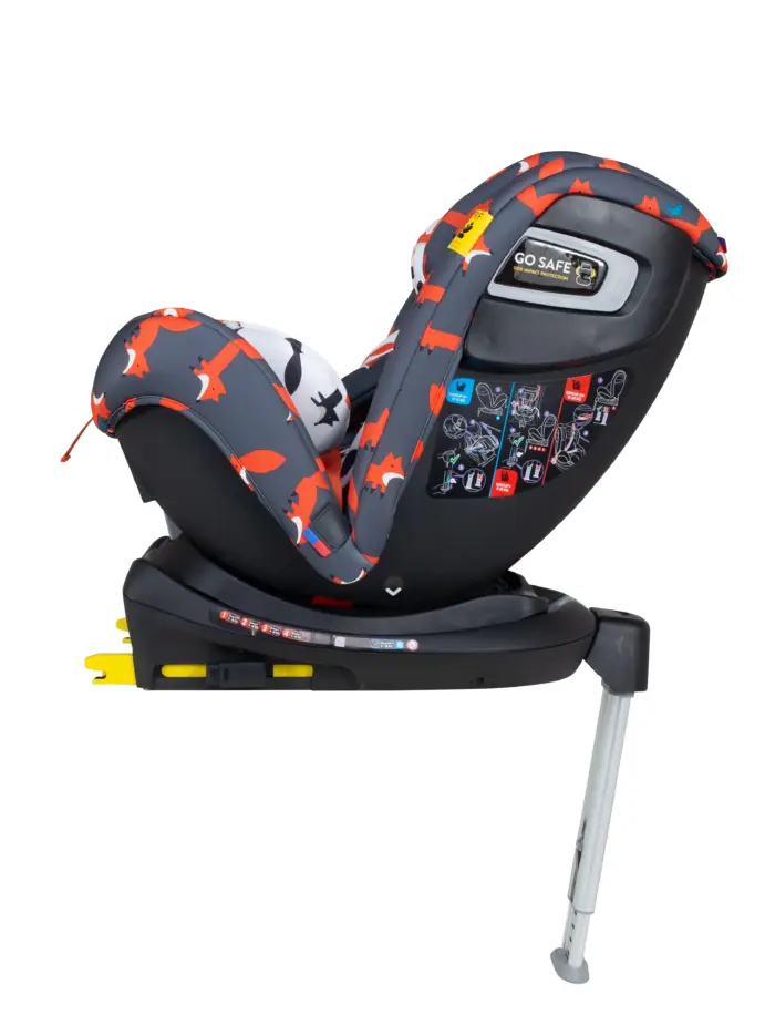 Cosatto All in All 360 Rotate Car Seat- Charcoal Mister Fox