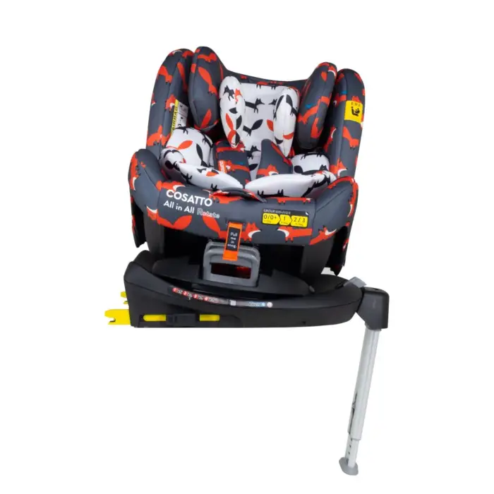 Cosatto All in All 360 Rotate Car Seat- Charcoal Mister Fox