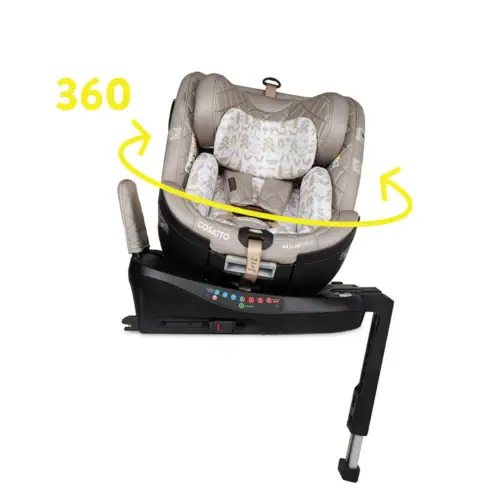 Cosatto All in All Ultra 360 Rotate i-Size Car Seat- Whisper