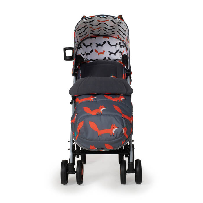 Cosatto Supa 3 Stroller - Charcoal Mister Fox