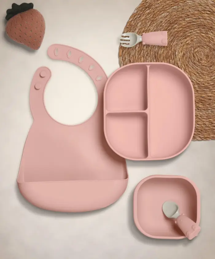 Mamas & Papas First Mealtime Silicone Set - Melba