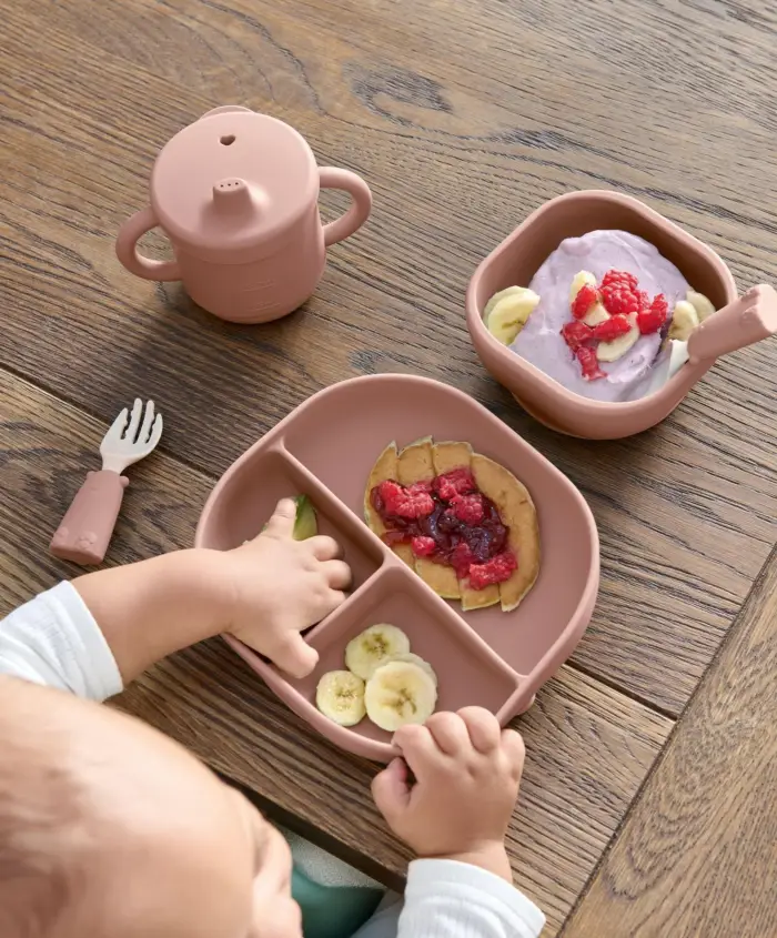 Mamas & Papas First Mealtime Silicone Set - Melba