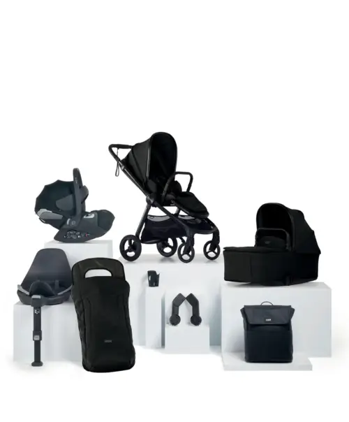 Mamas & Papas Vardo 9-Piece Cloud T Bundle - Noir