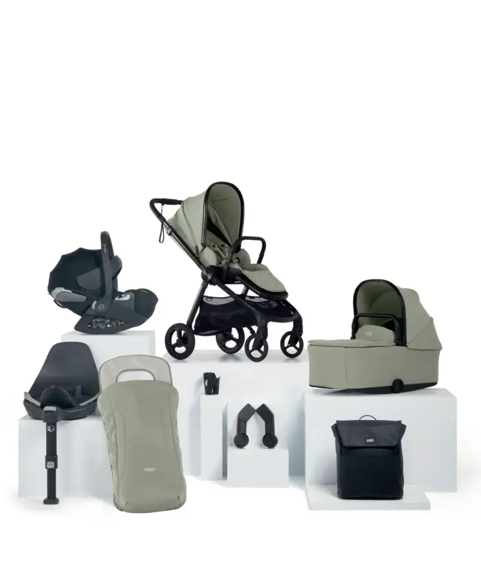 Mamas & Papas Vardo 9-Piece Cloud T Bundle - Sage