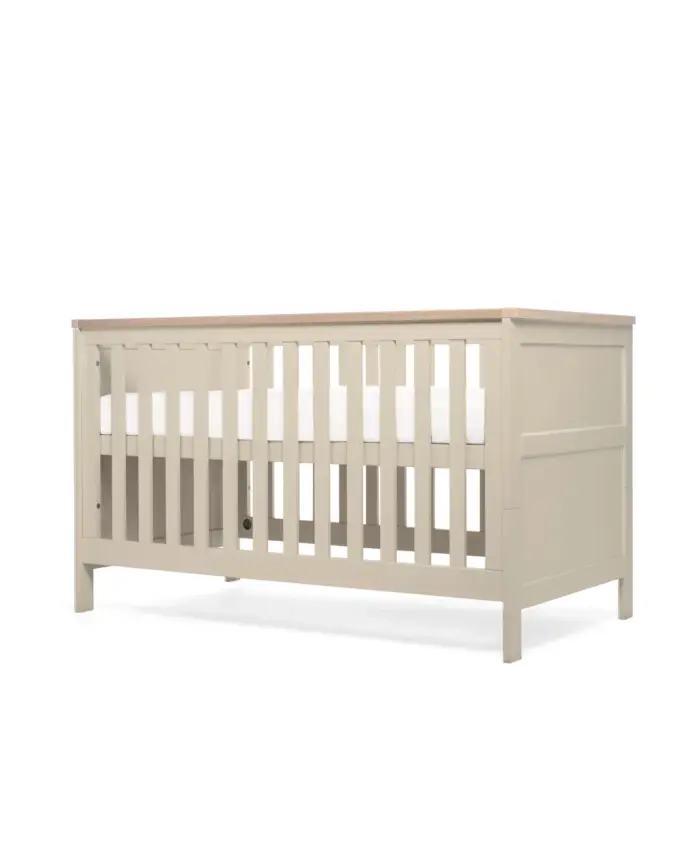 Mamas & Papas Wedmore 2 Piece Cotbed Set with Dresser Changer - Pebble Grey