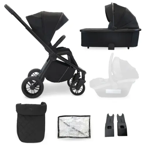 MB450 2-in-1 Pushchair & Carrycot - Black