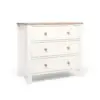 Mamas & Papas Wedmore 2 Piece Cotbed Set with Dresser Changer - White/Natural