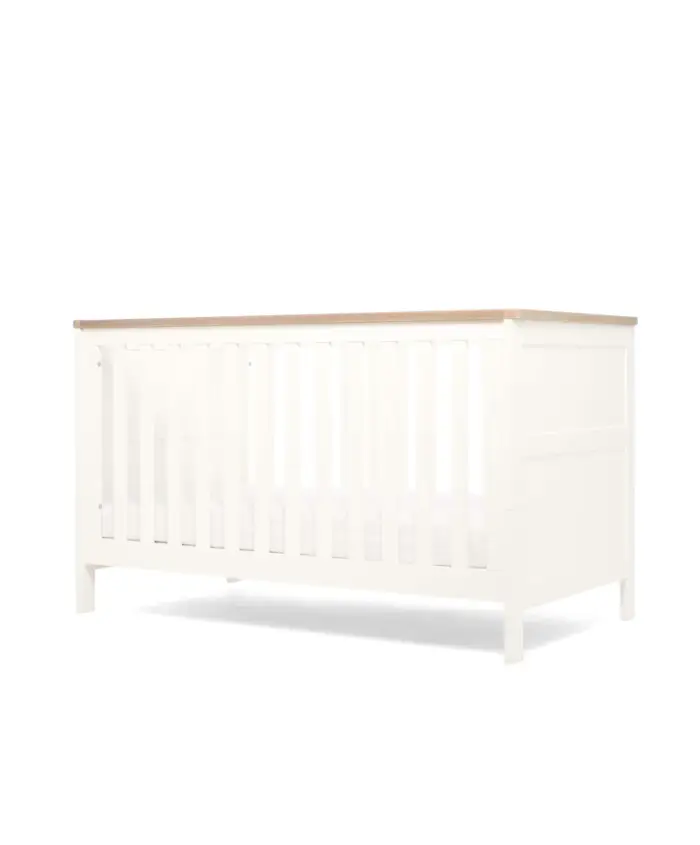 Mamas & Papas Wedmore 2 Piece Cotbed Set with Dresser Changer - White/Natural