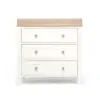 Mamas & Papas Wedmore 2 Piece Cotbed Set with Dresser Changer - White/Natural
