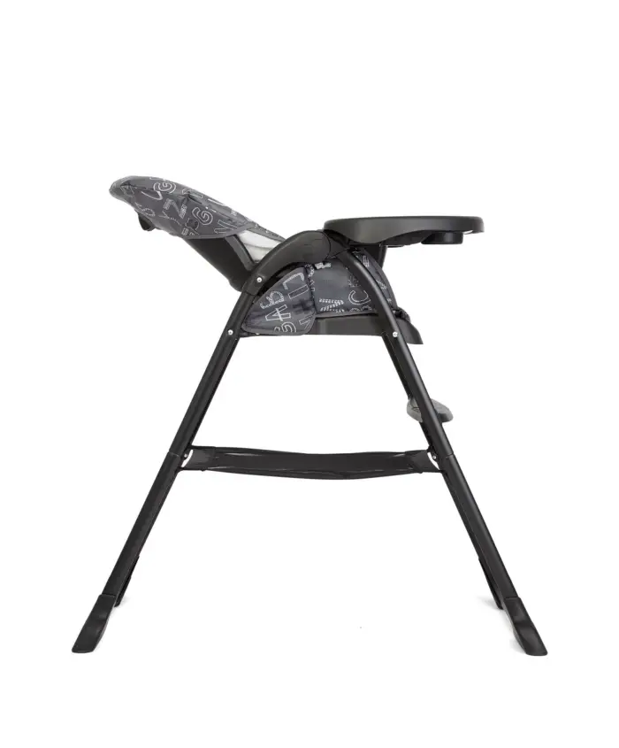 Joie mimzy Snacker Highchair - ABC Charcoal