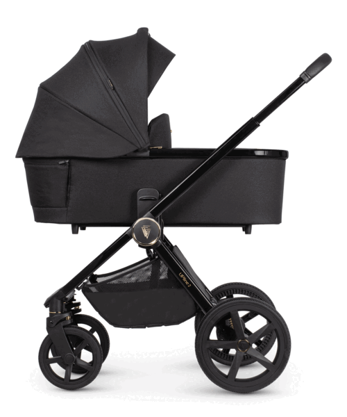 Venicci Upline 2 Travel System- All Black