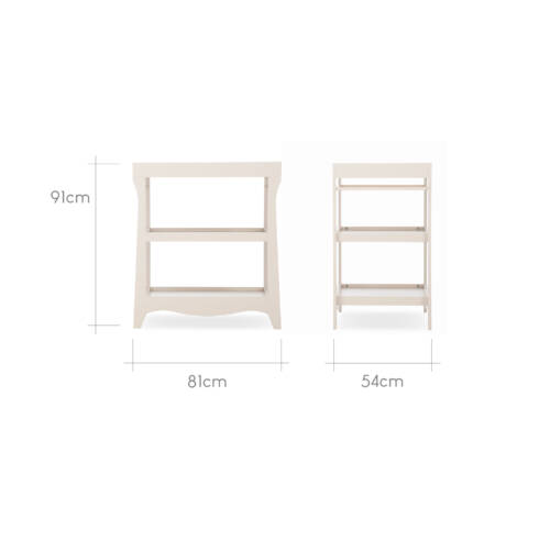 CuddleCo Clara Mini 2 Piece Nursery Furniture Set - Cashmere