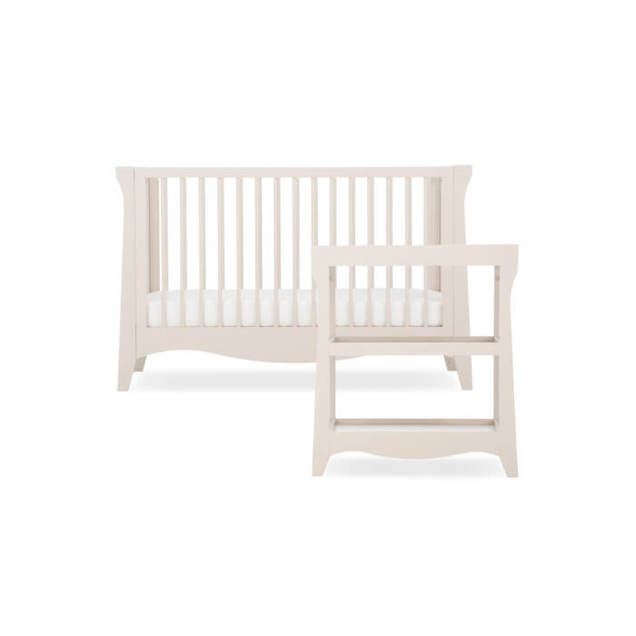 CuddleCo Clara Mini 2 Piece Nursery Furniture Set - Cashmere