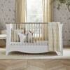 CuddleCo Clara Cot Bed - White & Ash