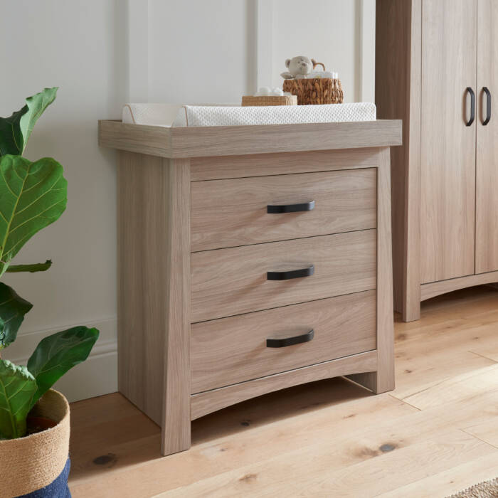 CuddleCo Isla Dresser Changer - Ash