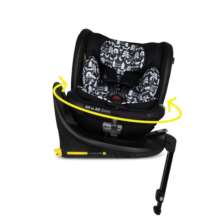 Cosatto All in All Extra i-Size 360 Car Seat- Silhouette