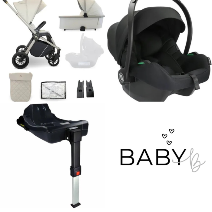 My Babiie Travel System with Avionaut Cosmo Smart– Ivory