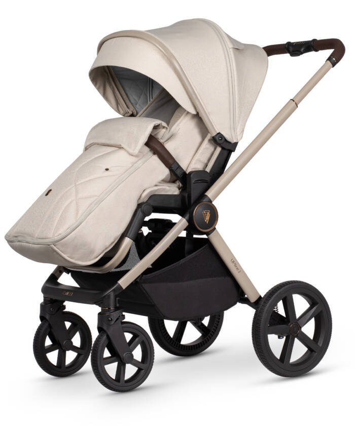 Venicci Upline 2 Travel System- Stone Beige