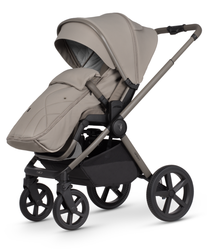 Venicci Upline 2 Travel System- Taupe