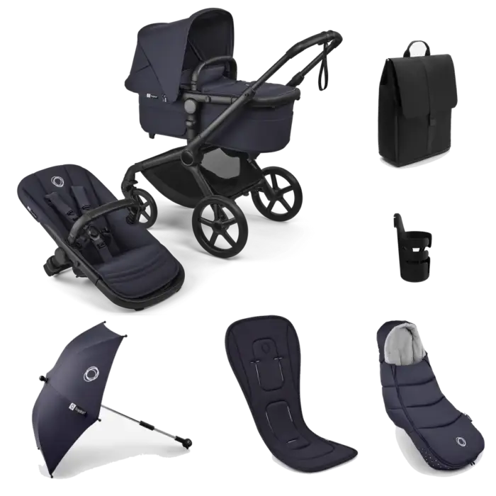 Bugaboo Fox 5 Renew Complete Pushchair bundle- Deep Indigo