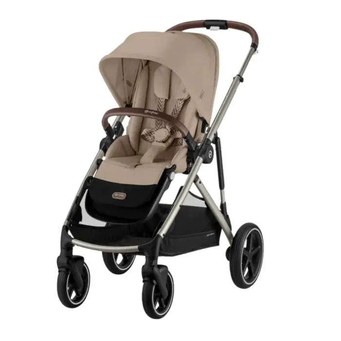 Cybex Gazelle S Essential Pushchair Bundle - Almond Beige