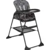 Joie mimzy Snacker Highchair - ABC Charcoal