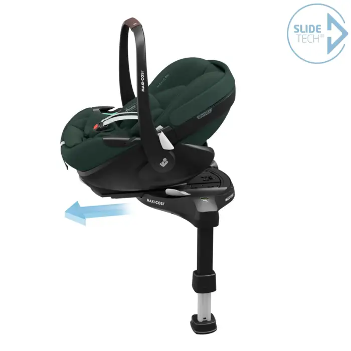 Maxi Cosi Pebble 360 PRO 2 Car Seat and Base - Twillic Green