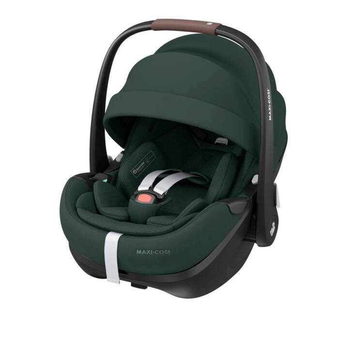 My Babiie Travel System with Maxi Cosi Pebble 360 Pro2 Car Seat – Forest Green