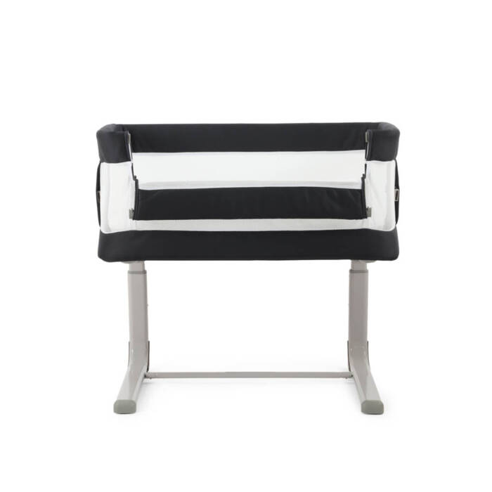Oyster Wiggle Crib – Co-Sleeper- Carbonite