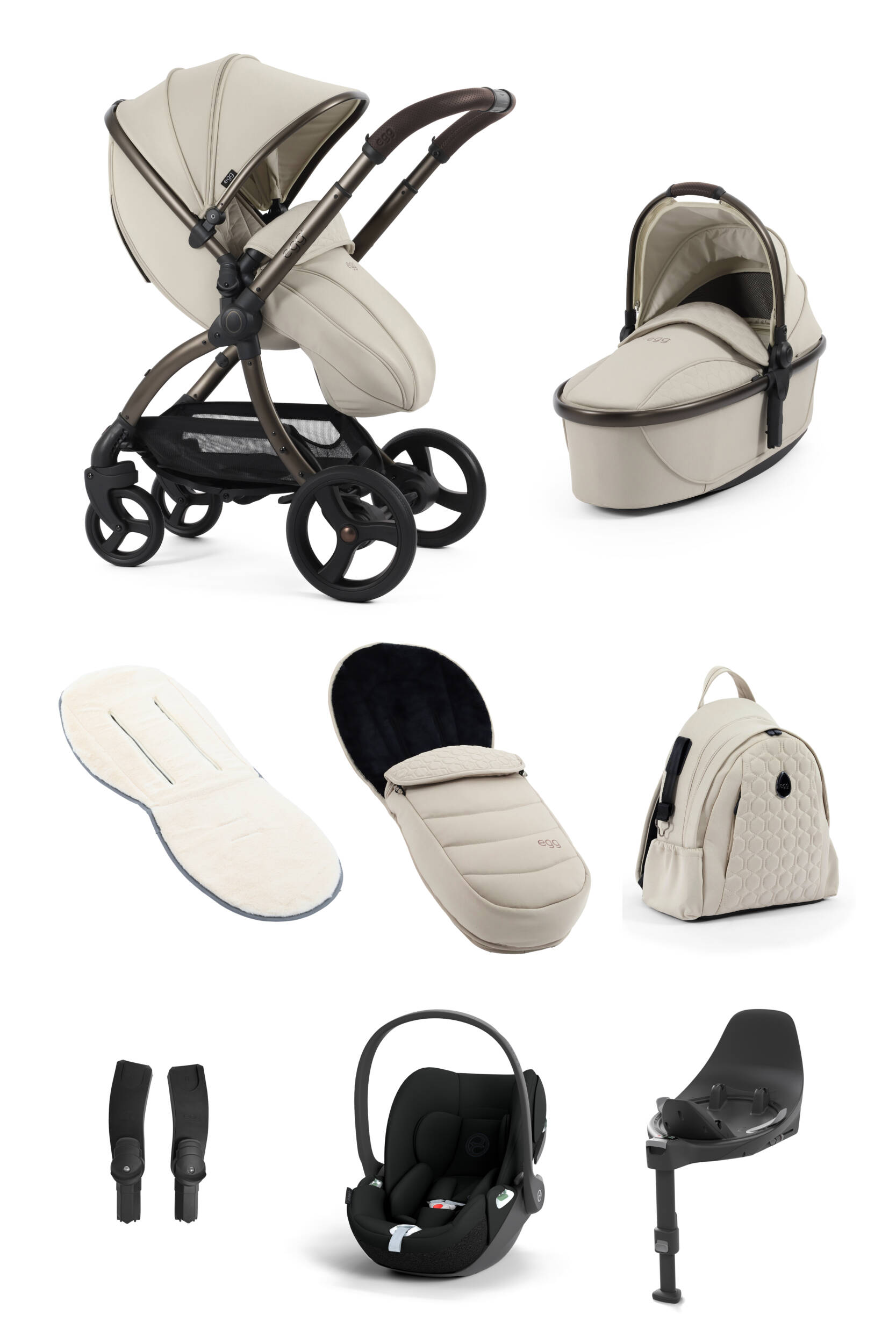 egg Cashmere Luxury Stroller Bundle From Baby B Store