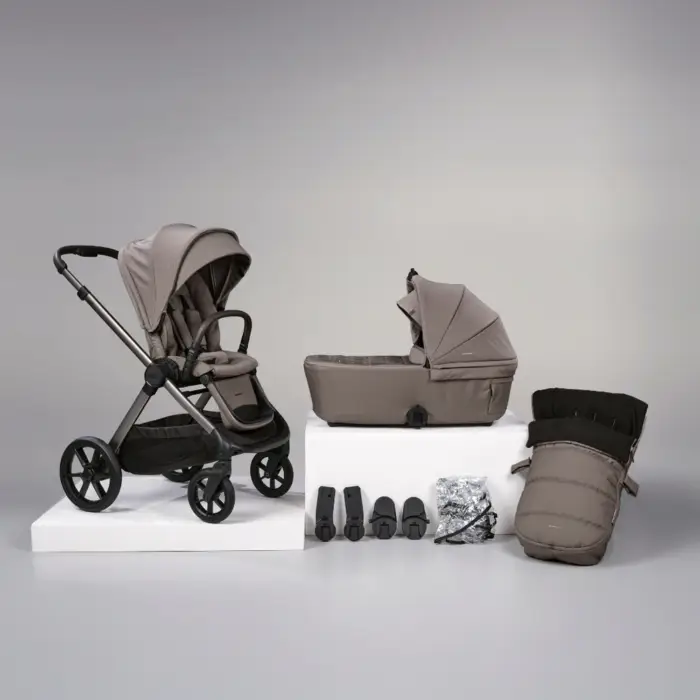 Bababing Raffi 2in1 Pram Bundle- Minky