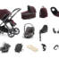 BabyStyle Oyster 4 Ultimate Bundle Mulberry Cybex Cloud T Grey