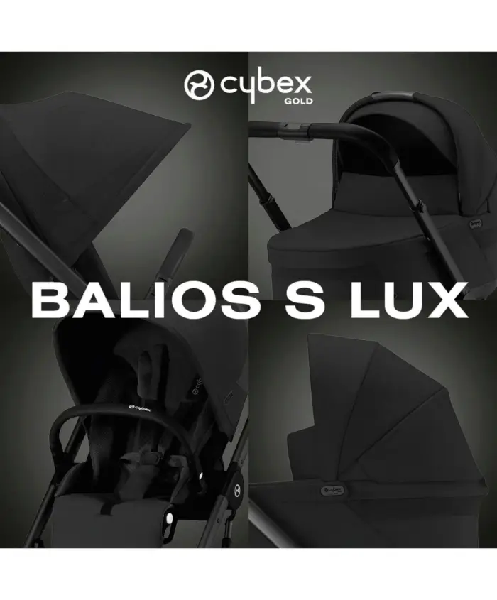 Cybex Balios S Lux Pushchair – Moon Black - Image 2