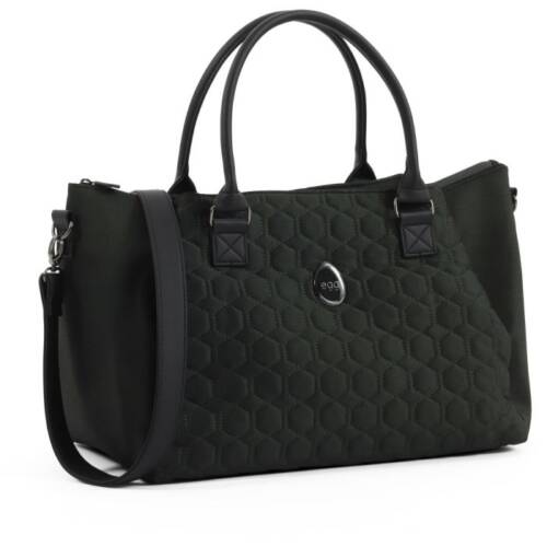 egg overnight bag black olive