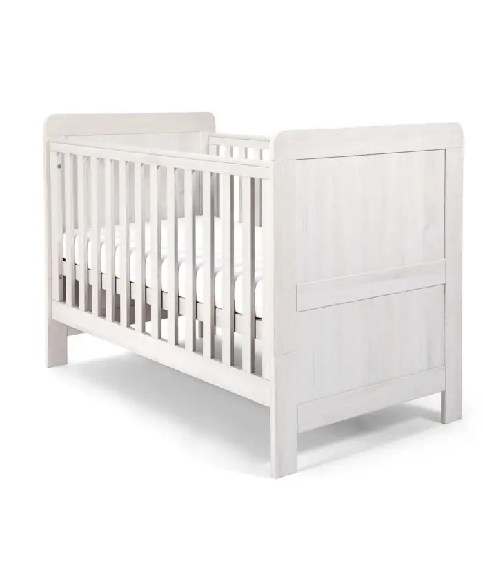 Mamas & Papas Atlas 2 Piece Cotbed Set with Dresser Changer - Nimbus White