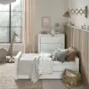 Mamas & Papas Franklin 2 Piece Cotbed Set with Dresser Changer - White Wash