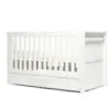 Mamas & Papas Franklin 2 Piece Cotbed Set with Dresser Changer - White Wash