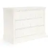 Mamas & Papas Oxford 3 Piece Cotbed Range with Dresser Changer & Wardrobe - White - Image 2