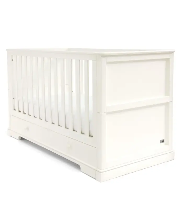 Mamas & Papas Oxford 3 Piece Cotbed Range with Dresser Changer & Wardrobe - White