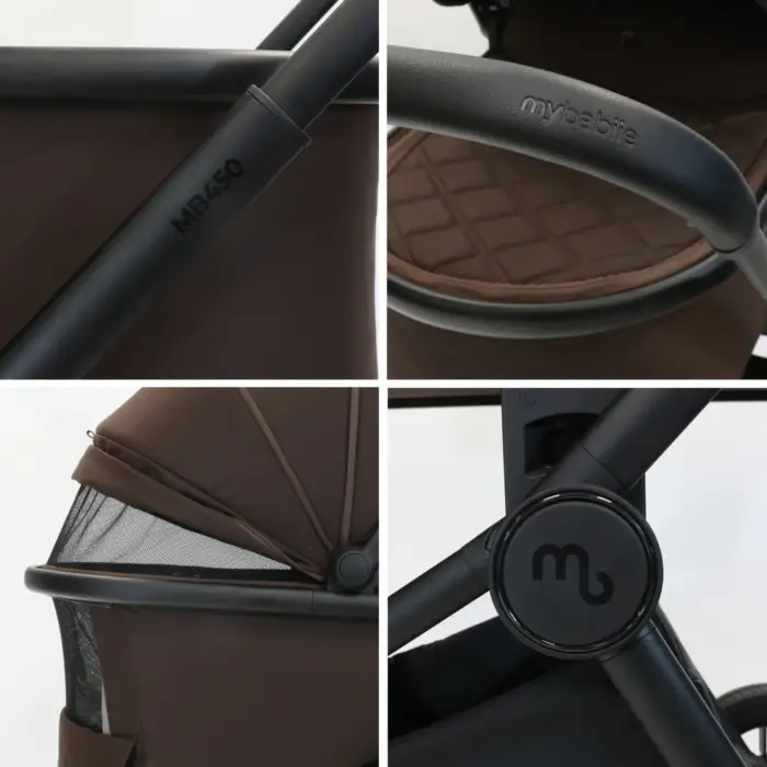My Babiie MB450i 3-in-1 Travel System - Chocolate